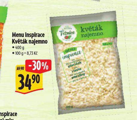 MENU INSPIRACE KVTK NAJEMNO