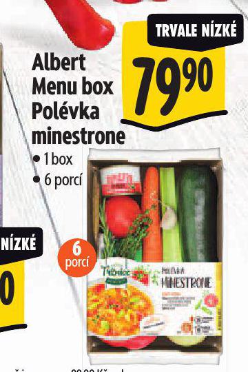 MENU BOX POLVKA MINESTRONE