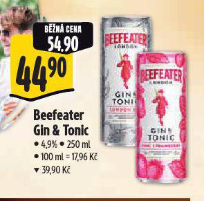 BEEFEATER GIN & TONIC