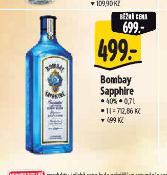 BOMBAY SAPPHIRE GIN