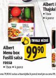 ALBERT MENU BOX FUSILLI SALSA ROSSA