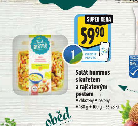 SALT HUMMUS S KUETEM A RAJATOVM PESTEM