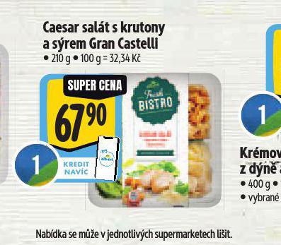 CAESAR SALT S KRUTONY A SREM GRAN CASTELLI