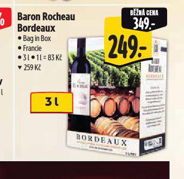 BARON ROCHEAU BORDEAUX