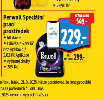 PERWOLL SPECILN GEL NA PRAN