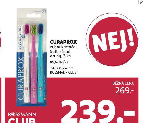 CURAPROX ZUBN KARTEK