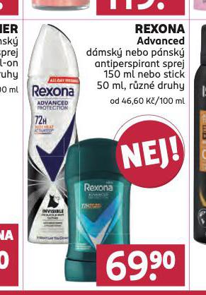 REXONA ANTIPERSPIRANT