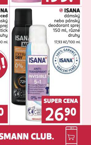 ISANA DEODORANT