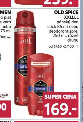 OLD SPICE STICK, DEODORANT SPREJ