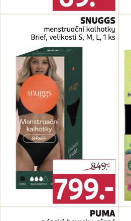 SNUGGS MENSTRUAN KALHOTKY