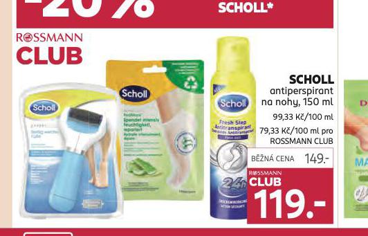 SCHOLL ANTIPERSPIRANT NA NOHY
