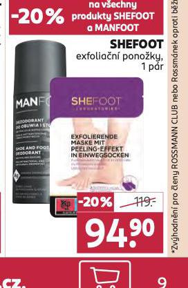 SHEFOOT EXFOLIAN PONOKY