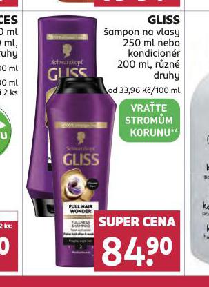 GLISS AMPON, KONDICIONER