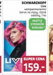 SCHWARKOPF LIVE BARVA NA VLASY