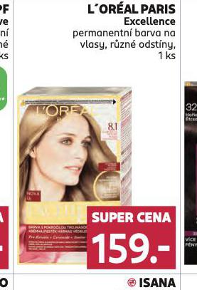 LOREAL PARIS PERMANENTN BARVA NA VLASY