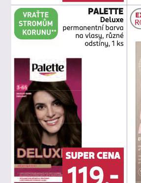 PALETTE DELUXE BARVA NA VLASY