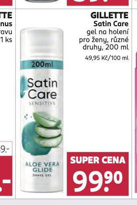 GILLETTE Satin care gel na holen