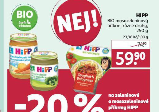 HIPP MASOZELENINOV PKRM