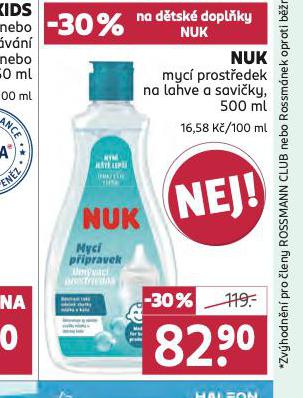NUK MYC PROSTEDEK NA LAHVE A SAVIKY