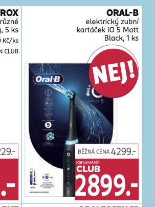 ORAL-B ELEKTRICK ZUBN KARTEK