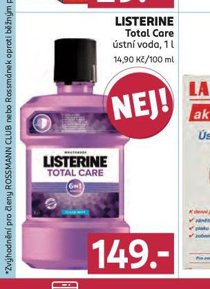 LISTERINE STN VODA