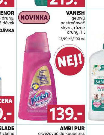 VANISH GELOV ODSTRAOVA SKVRN