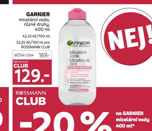 GARNIER MICELRN VODA