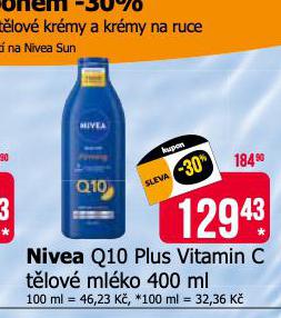NIVEA Q10 TLOV MLKO