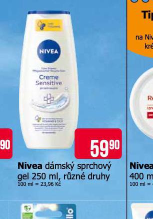 NIVEA SPRCHOV GEL