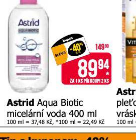 ASTRID MICELRN VODA