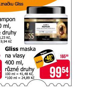 GLISS MASKA NA VLASY