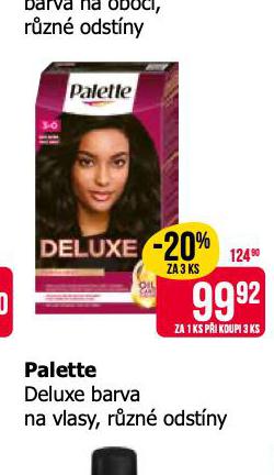 PALETTE DELUXE PERMANENTN BARVA NA VLASY