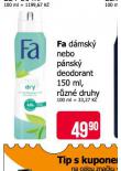 FA DEODORANT
