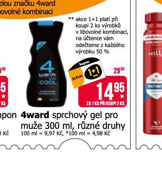 4WARD SPRCHOV GEL