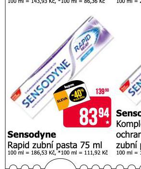 SENSODYNE ZUBN PASTA