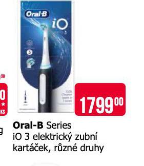 ORAL-B SERIES IO 3 ELEKTRICK ZUBN KARTEK
