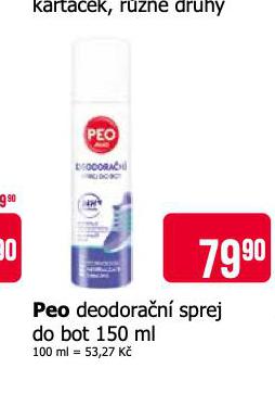 PEO DEODORAN SPREJ DO BOT