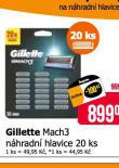 GILLETTE MACH3 NHRADN HLAVICE