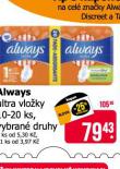 ALWAYS ULTRA VLOKY
