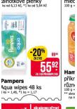 PAMPERS AQUA WIPES