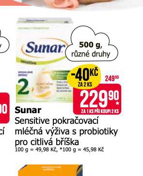 SUNAR SENSITIVE KOJENECK VݎIVA