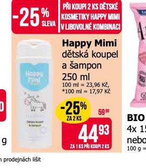 HAPPY MIMI DTSK KOUPEL A AMPON