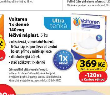 VOLTAREN LIV NPLAST