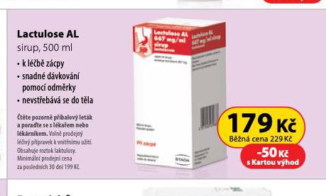 LACTULOSE AL SIRUP