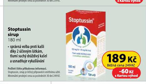 STOPTUSSIN SIRUP