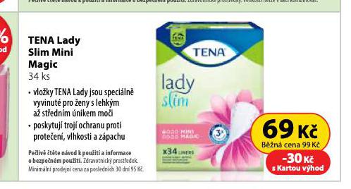 TENA LADY SLIM MINI MAGIC