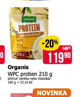 ORGANIS WPC PROTEIN