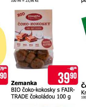 ZEMANKA BIO OKO-KOKOSKY