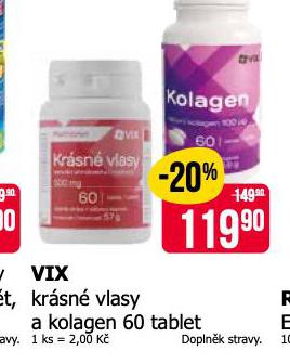 VIX KRSN VLASY A KOLAGEN