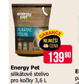 ENERGY PET SILIKTOV STELIVO PRO KOKY